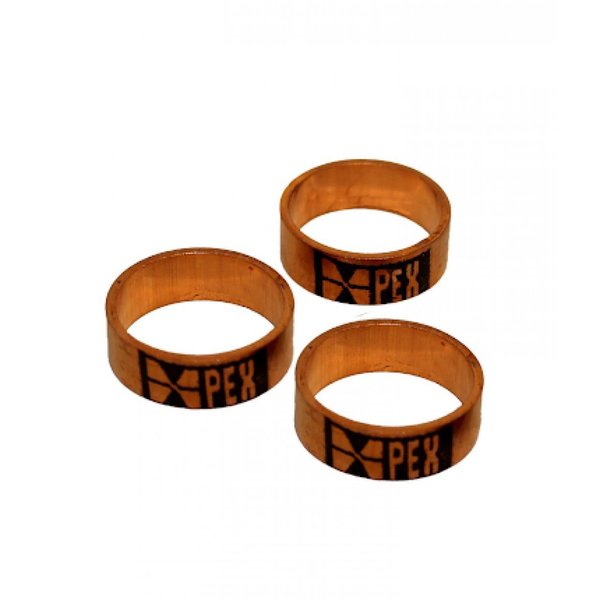 American Imaginations 0.5 in. x 0.5 in. Copper PEX Compression Ring AI-35231